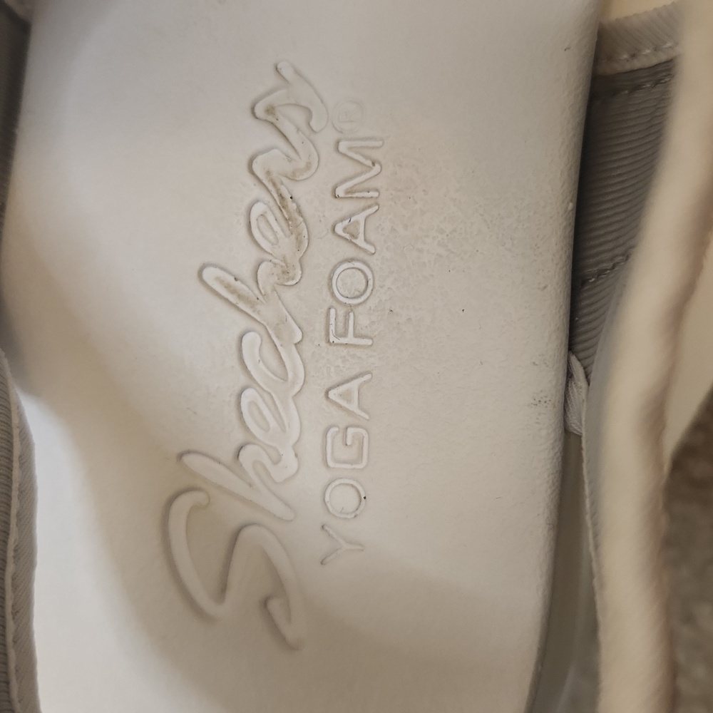 Skechers Women's Cali Uno New Sesh White Sandal Size 9 - Picture 5 of 10